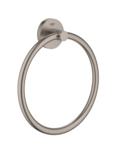 Полотенцедержатель кольцо Essentials d180 мм на шуруп сталь сатин 40365DC1 Grohe