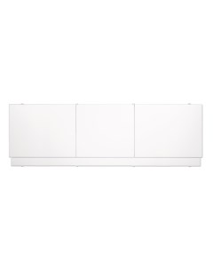 Экран для ванны Primo ПВХ 170х54 см белый с откидными дверцами с корзинами 4650208862106 Метакам