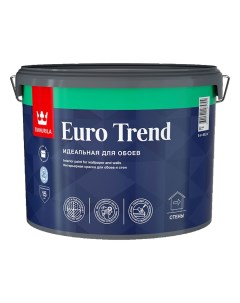 Краска моющаяся Euro Trend база A белая 9 л Tikkurila