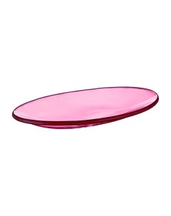 Мыльница для ванной Bright Colors настольная стекло розовая 917 311 04 Moroshka