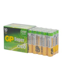 Батарейка Super AAA мизинчиковая LR03 1 5 В 30 шт GP 24A 2CRVS30 Gp batteries