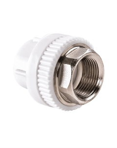 Муфта полипропиленовая комбинированная 40 мм х 1 1/4 ВР(г) под ключ (050103) Рвк