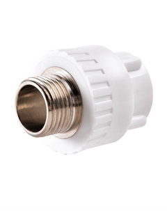 Муфта полипропиленовая комбинированная 32 мм х 1 НР(ш) (020410) Рвк