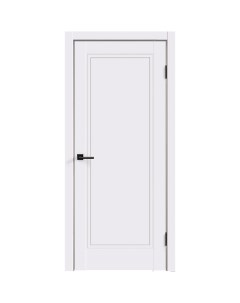 Дверь межкомнатная Ольсен P4 700х2000 мм эмаль белая глухая с замком Velldoris