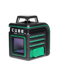 Уровень лазерный Cube 360 Green Professional Edition А00535 со штативом Ada