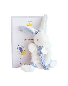 Мягкая игрушка Дуду кролик Perlidoudou голубой 15 см Doudou et compagnie