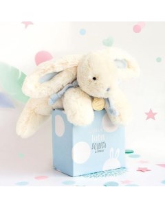Мягкая игрушка Кролик BonBon голубой 25 см Doudou et compagnie