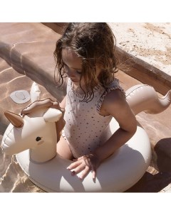 Детский надувной круг в виде единорога Unicorn розовый Konges slojd