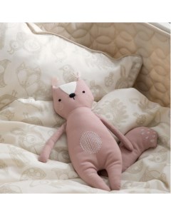 Детское постельное белье Лес соломенно бежевое baby 100 х 70 см Sebra