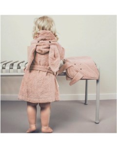 Детский махровый халат Кролик розовый Liewood