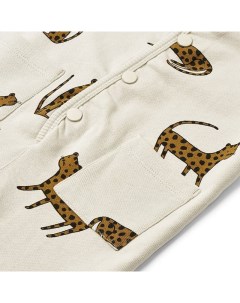 Комбинезон Topeka Printed Leopard песочный Liewood