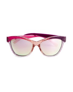 Детские солнцезащитные очки розовые с блестками Martinelia