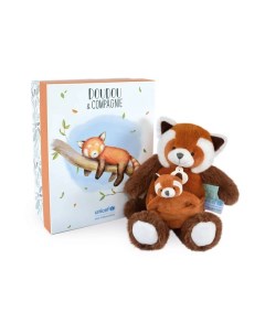 Мягкая игрушка Панда с детенышем Doudou et compagnie