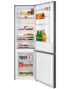 Холодильник MFF200NFSBE черный Maunfeld