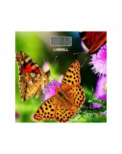Весы напольные LBS 1821D Бабочка разноцветные Ligrell