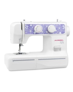 Швейная машина 725 белая фиолетовая Aurora