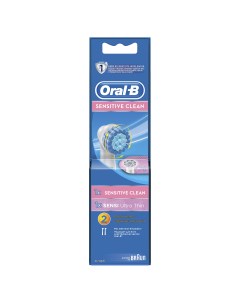 Насадка для зубной щетки Braun EB17S Sensitive Clean 2 шт Oral-b