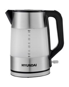 Чайник электрический HYK P4026 1 9 л черный Hyundai