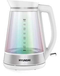 Чайник электрический 1 9 л белый Hyundai