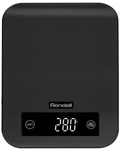 Весы кухонные RDE 1550 Black Rondell