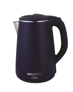 Чайник электрический WEK 2002PS синий 2 л синий Willmark