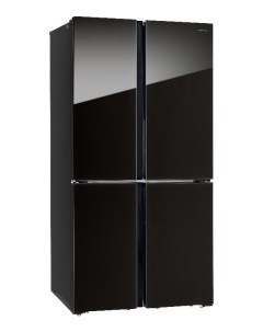 Холодильник RFQ 500DX черный Hiberg