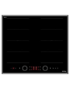 Встраиваемая варочная панель индукционная HIB 68700 B черный Korting