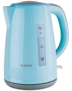 Чайник электрический VT 7001 1 7 л голубой Vitek
