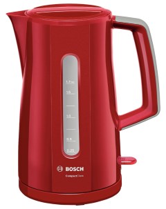 Чайник электрический CompactClaSS 1 7 л красный Bosch
