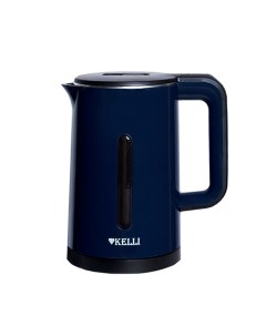 Чайник электрический KL 1375 1 8 л синий Kelli