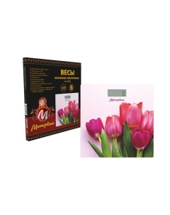 Весы напольные МА 090 тюльпаны Матрёна