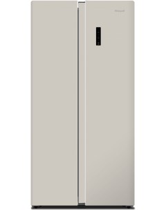 Холодильник WSBS 600 бежевый Weissgauff