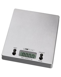 Весы кухонные KW 3367 EDS Silver Clatronic