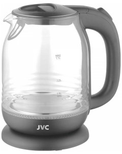 Чайник электрический K KE1510 grey 1 7 л прозрачный серый Jvc