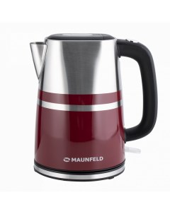 Чайник электрический MFK 622CH 1 7 л красный серебристый Maunfeld