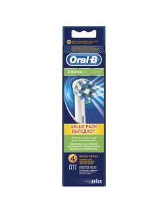 Насадка для зубной щетки Braun EB50 Cross Action 4 шт Oral-b