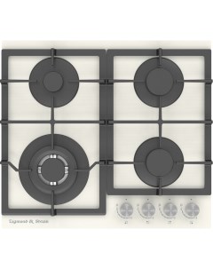 Встраиваемая варочная панель газовая M 26 6 I бежевый Zigmund & shtain