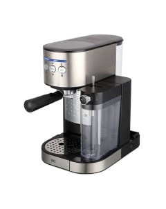 Рожковая кофеварка CM9001 серебристая черная Bq