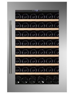 Встраиваемый винный шкаф DAB 48 125SS Black Dunavox