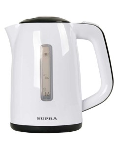 Чайник электрический KES 1728 1 7 л белый серый Supra