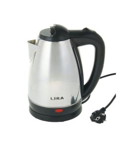 Чайник электрический LR 0109 1 8 л серебристый Lira