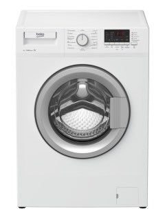 Стиральная машина WRS55P2BSW белый серебристый Beko