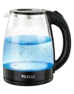 Чайник электрический KL 1368 1 8 л прозрачный Kelli