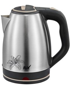 Чайник электрический RKT 1803S 1 8 л серебристый черный Rix