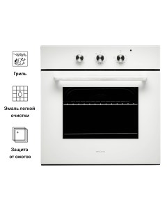 Встраиваемый электрический духовой шкаф ESSENZA 60 WH Крона