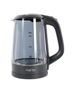 Чайник электрический MT 4582 1 7 л серый Марта