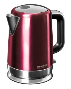 Чайник электрический RK M1261 1 6 л серебристый красный Redmond