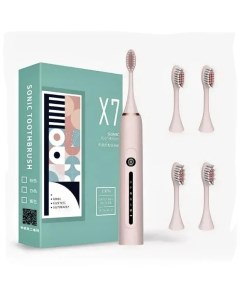 Электрическая зубная щетка ForAll Monclique X 7 Pink Sonic toothbrush