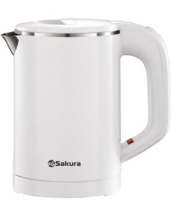 Чайник электрический SA 2158W 0 6 л белый Sakura