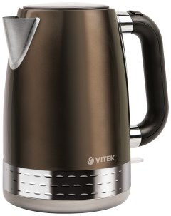 Чайник электрический VT 7066 1 7 л коричневый Vitek